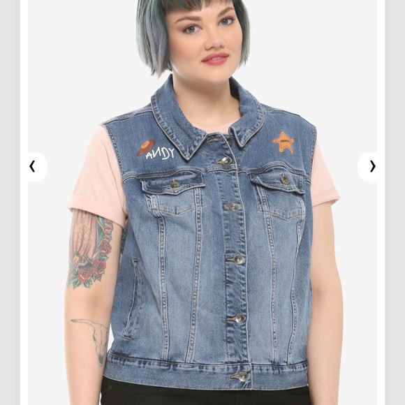 Her Universe Jackets & Blazers - Her universe Disney Pixar toy story denim vest